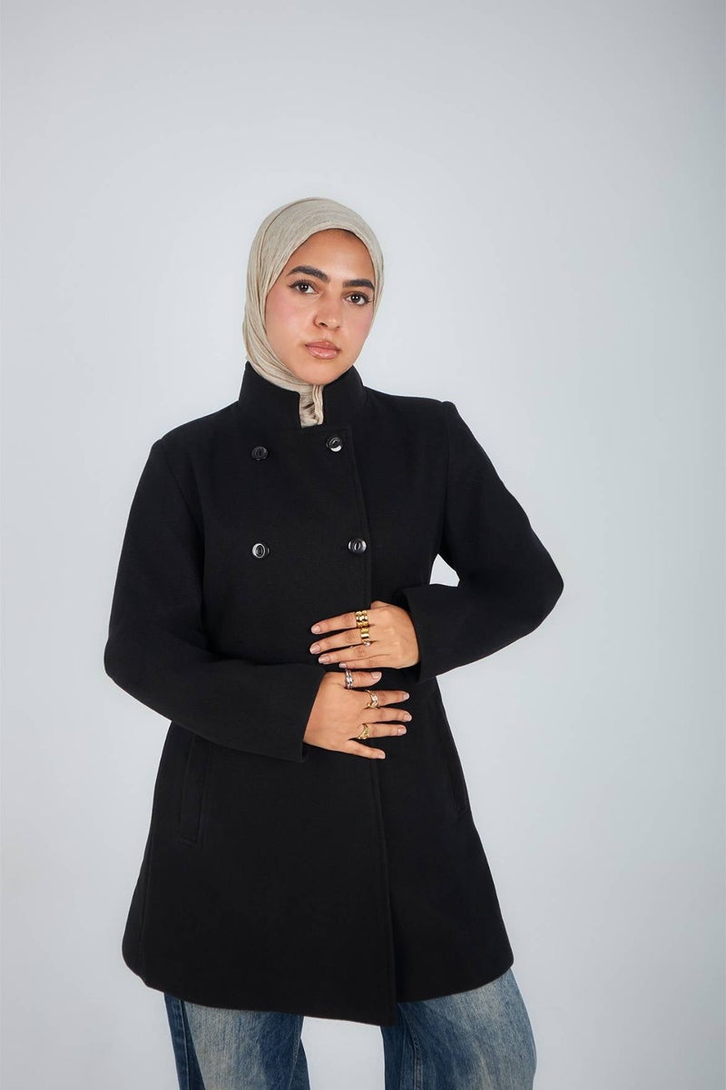 Black Urban Coat - Image 3